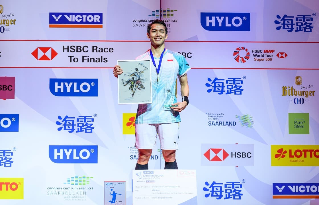 Juara Hylo Open 2025, Jonatan Christie Bersyukur dan Akui Hasilnya Lampaui Ekspektasi