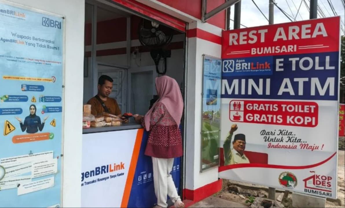 AgenBRILink Jadi Mini ATM Desa, Bumisari Lampung Selatan Rasakan Dampak Ekonomi Nyata