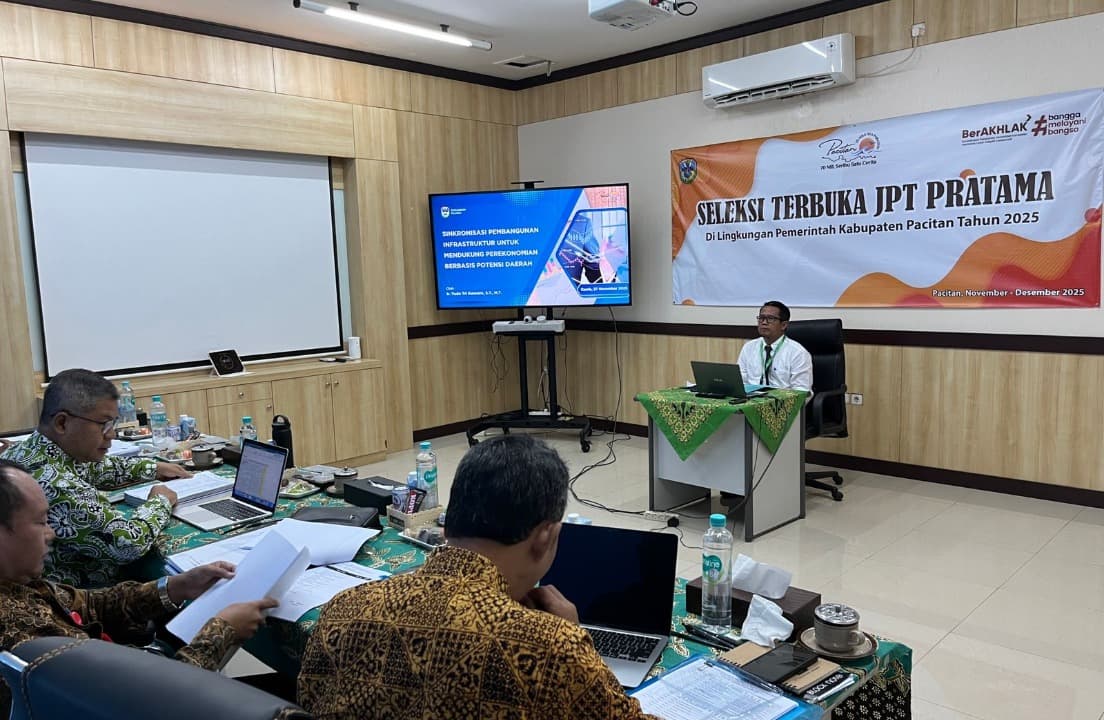 Tahapan Selter JPT Pratama Pacitan Berlanjut, Puluhan Peserta Berebut Jabatan Strategis