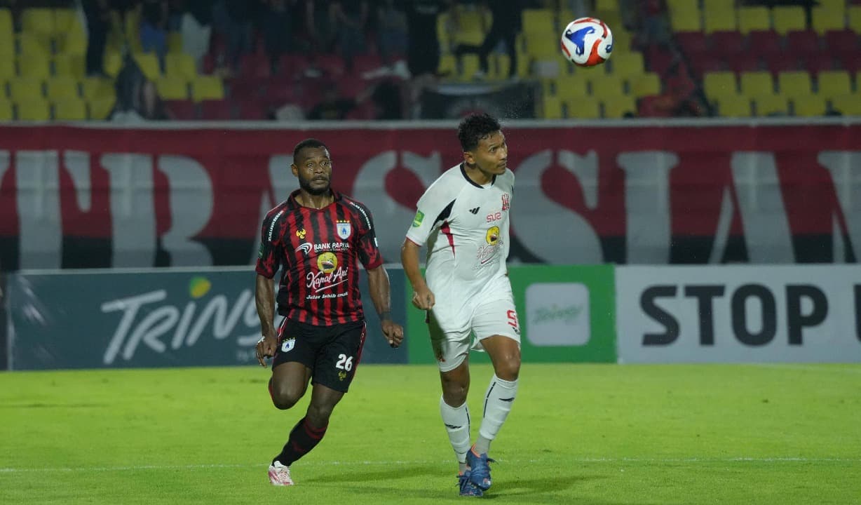 Deltras FC Kalah Tipis di Markas Persipura Jayapura