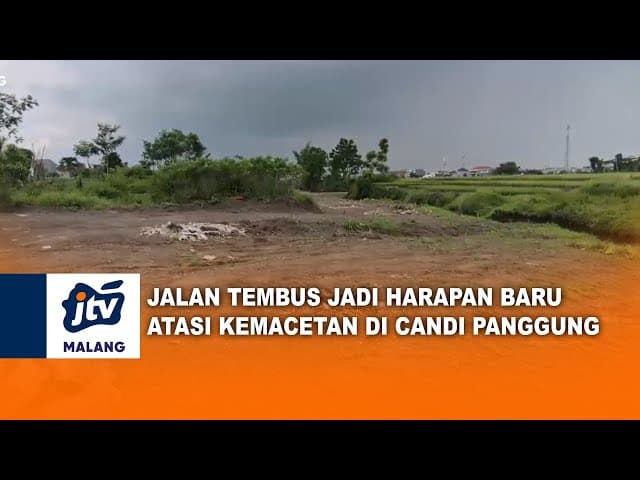 Jalan Tembus Jadi Harapan Baru Atasi Kemacetan di Candi Panggung
