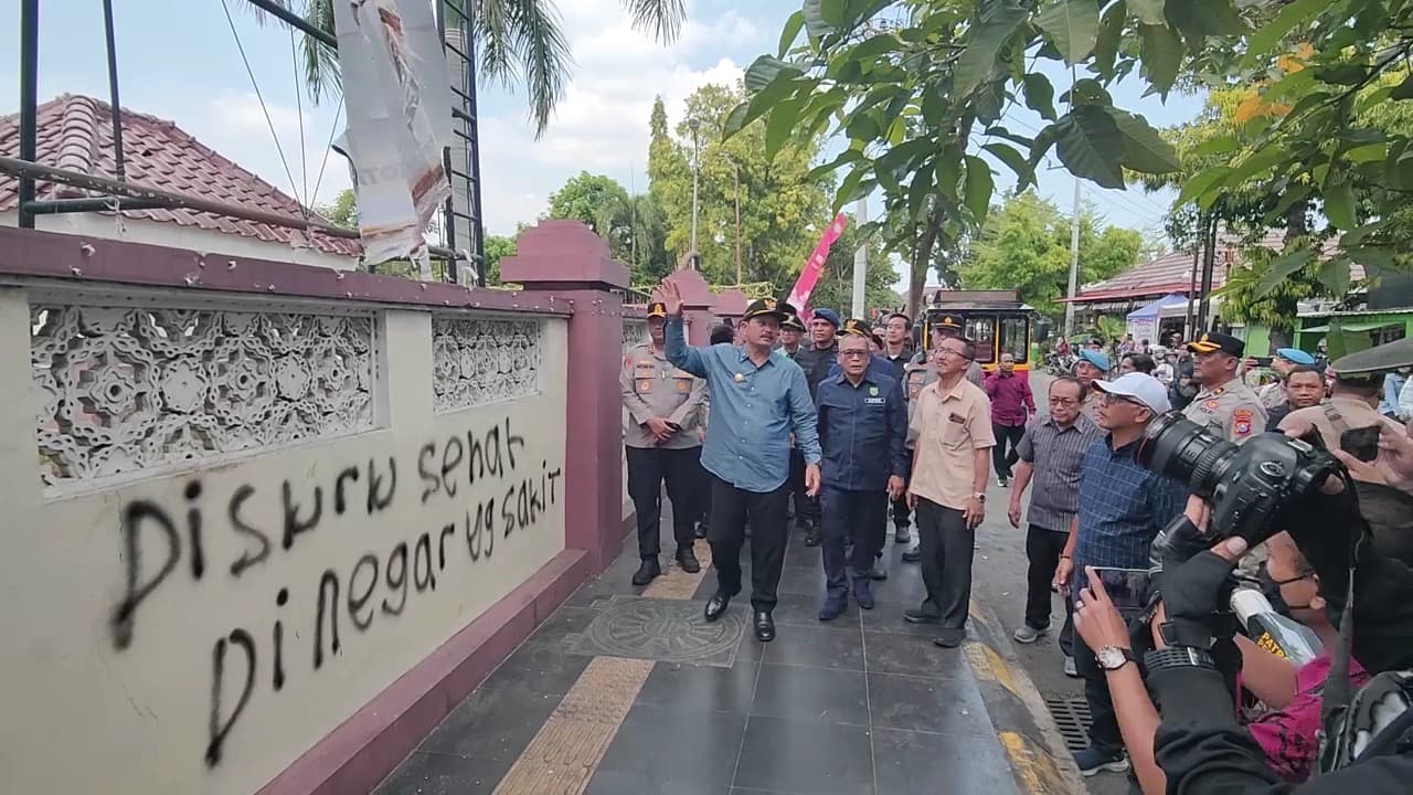 Aset Daerah Jadi Korban Aksi Massa, Wali Kota Imbau Jaga KondusivitaS