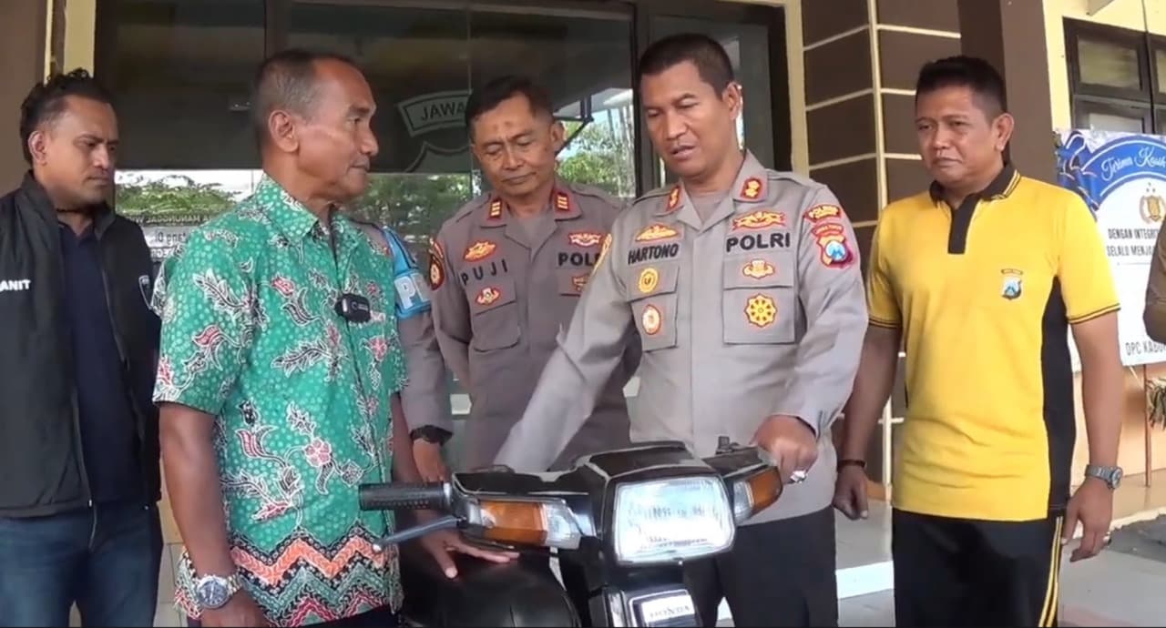Motor Curian Viral di Sampang Ditemukan, Polisi Pastikan Pelaku ODGJ