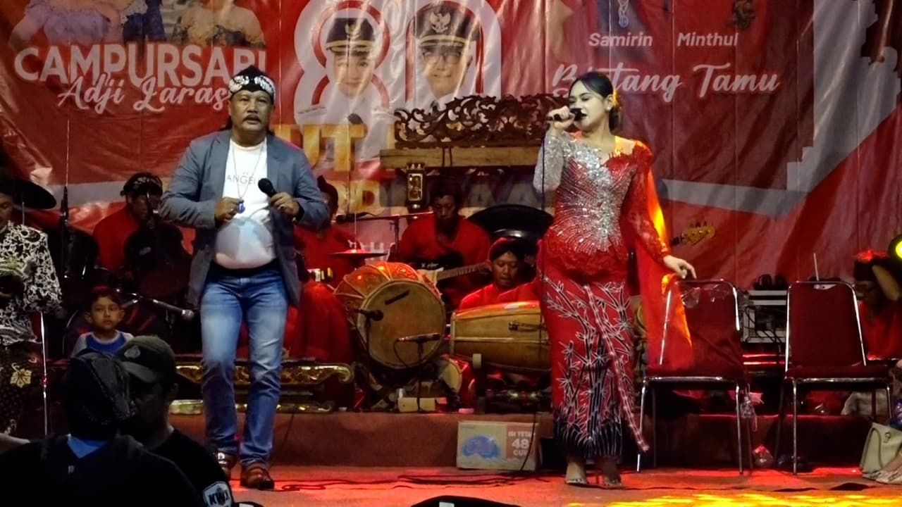 Kelurahan Tosaren Gelar Campursari di Lingkungan Krajan Meriahkan HUT ke-80 RI dan HUT ke-1146 Kota Kediri