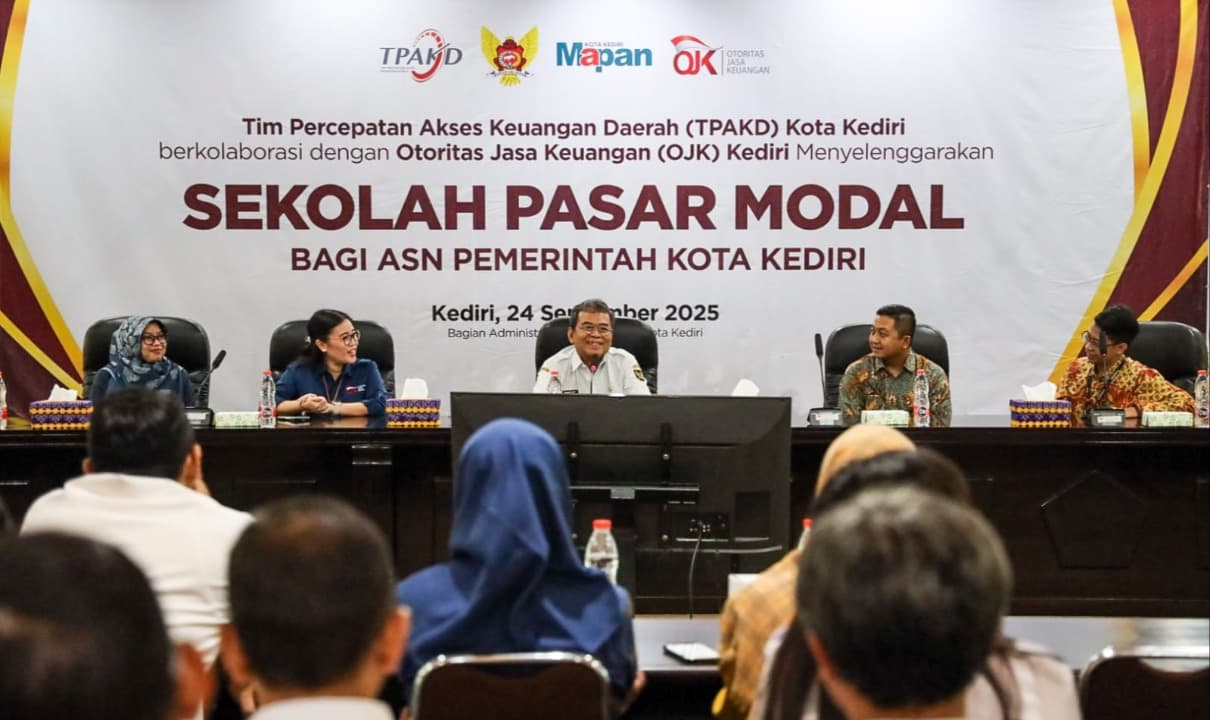 Tingkatkan Literasi Keuangan, Pemkot Kediri Gelar Sekolah Pasar Modal bagi ASN