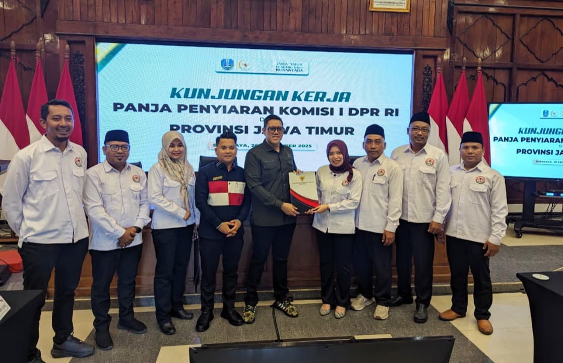 KPID Jatim Sodorkan 9 Rekomendasi Revisi RUU Penyiaran ke DPR RI