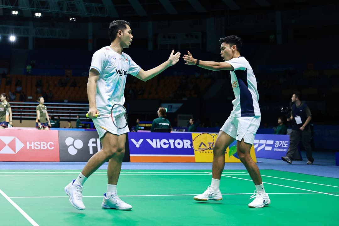 Rekap Hasil Korea Open 2025: Fajar/Fikri Melangkah ke Final usai Kalahkan Unggulan Kelima