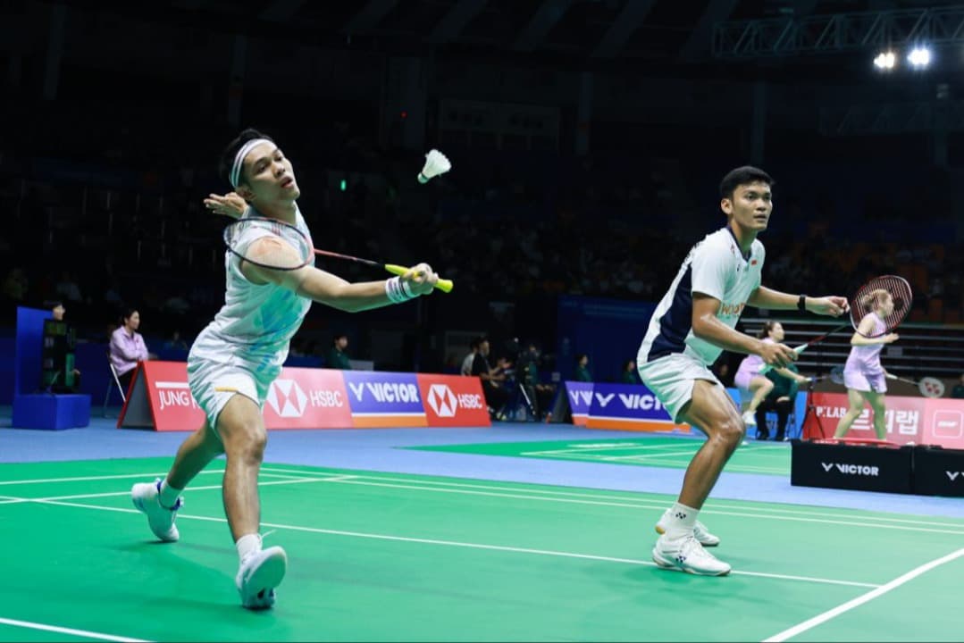 Hasil Final Korea Open 2025: Gagal Hentikan Kim/Seo, Fajar/Fikri Harus Puas Raih Runner Up