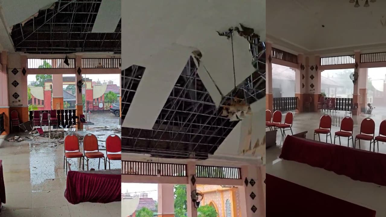 Puting Beliung Terjang Lamongan Dua Hari Berturut, Puluhan Rumah Rusak dan Fasilitas Umum Terdampak