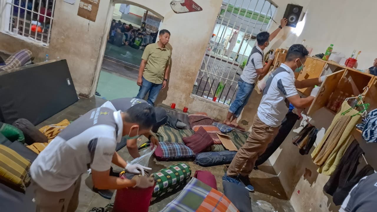 Razia Besar-Besaran di Lapas Kediri, Tegaskan Komitmen Terhadap Halinar