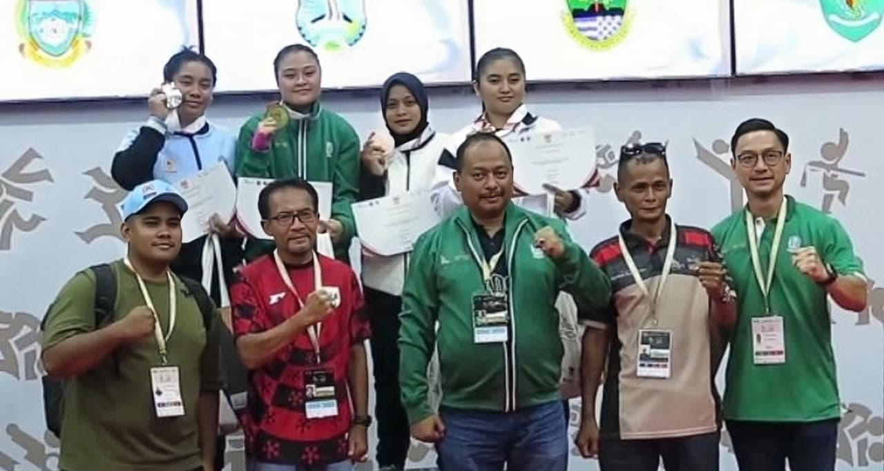 Gulat Jatim Tambah Medali, Targetkan Dua Emas Lagi di PON Beladiri 2025