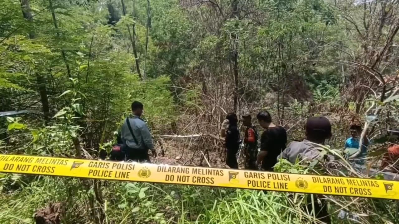 Kerangka Manusia Ditemukan di Bukit Pletes Tulungagung, Diduga Berumur Setahun Lebih
