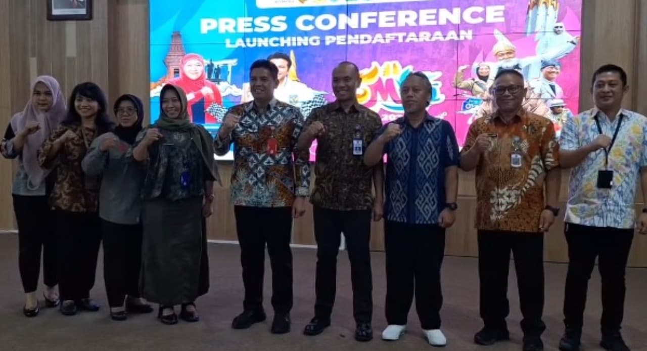 Gerak Jalan Mojokerto–Surabaya Kembali Digelar, Peserta Disuguhi Video Sejarah Jawa Timur