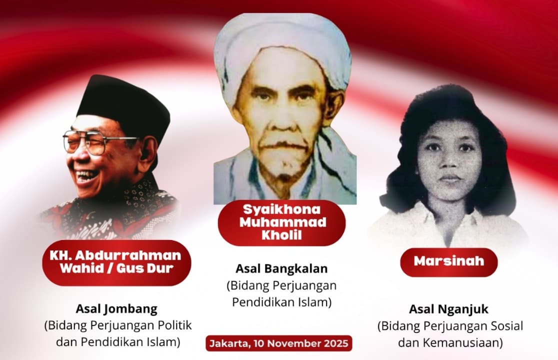 Fraksi PKB Jatim Bersyukur Syaikhona Kholil dan Gus Dur Dianugerahi Gelar Pahlawan Nasional