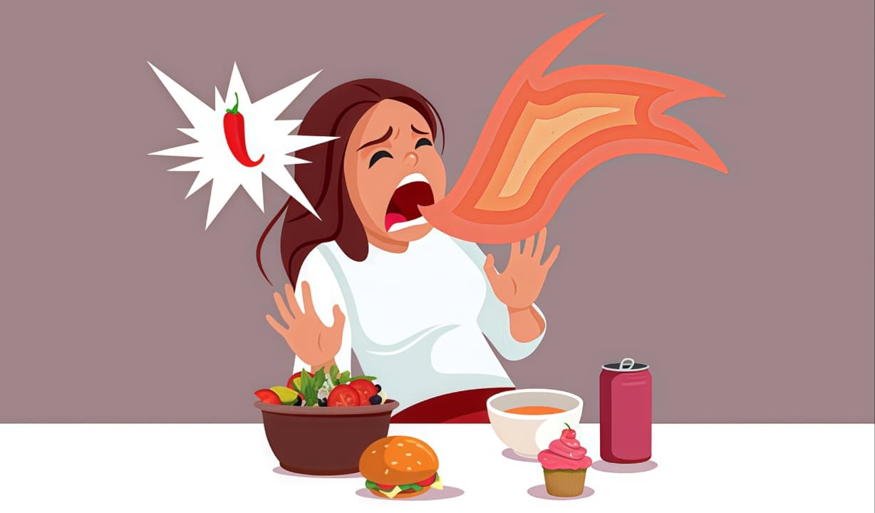 Kenapa Saat Makan Pedas, Minum Air Dingin atau Es Justru Membuatnya Semakin Pedas?