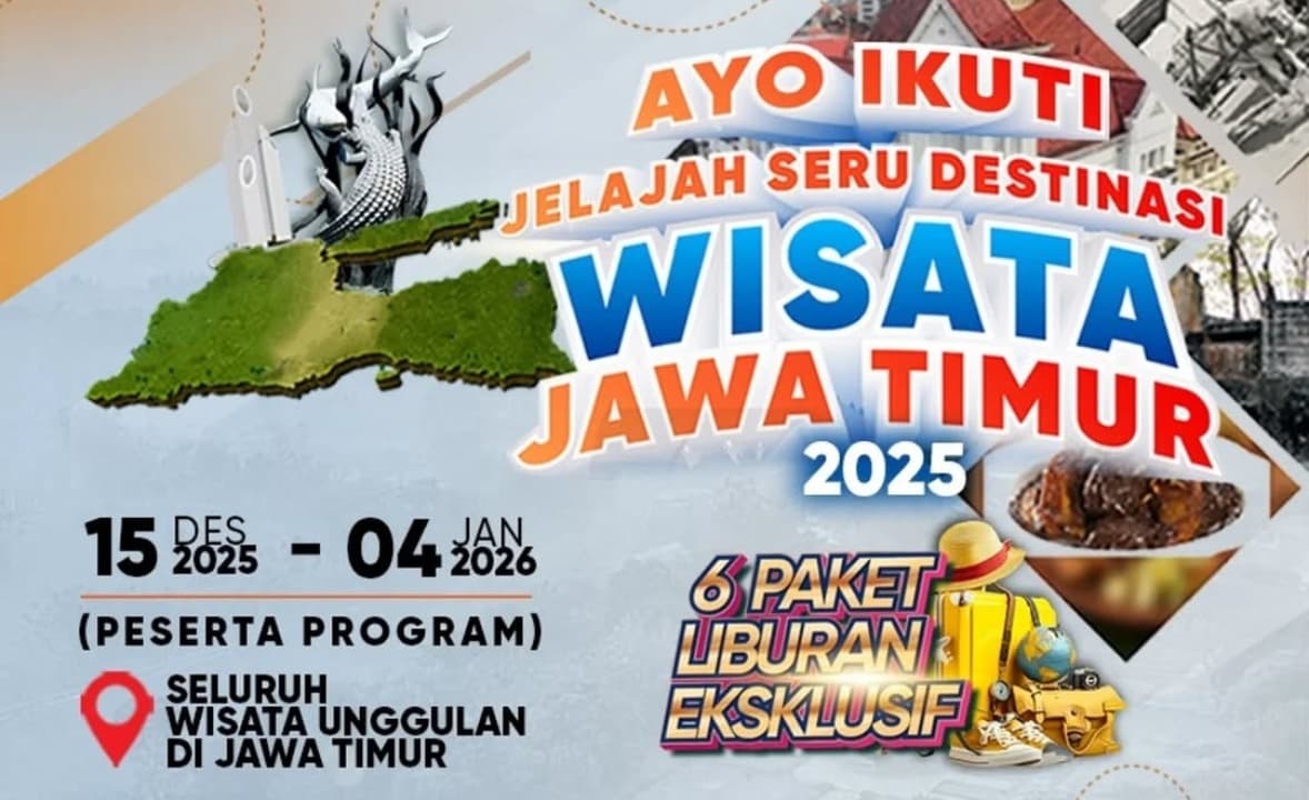 JTV Ajak Masyarakat Jelajah Seru Destinasi Wisata Jawa Timur 2025, Berhadiah 6 Paket Liburan Eksklusif