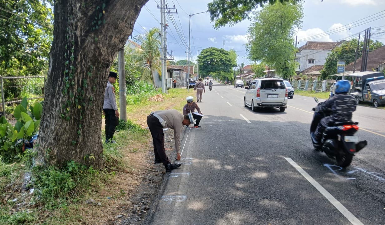 Pelajar 18 Tahun Tewas Dalam Kecelakaan di Jalan Raya Banyuwangi - Jember