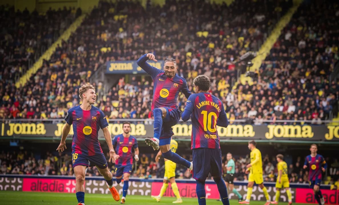 Hasil Liga Spanyol: Bekuk Villarreal, Barcelona Perlebar Jarak Keunggulan dengan Real Madrid