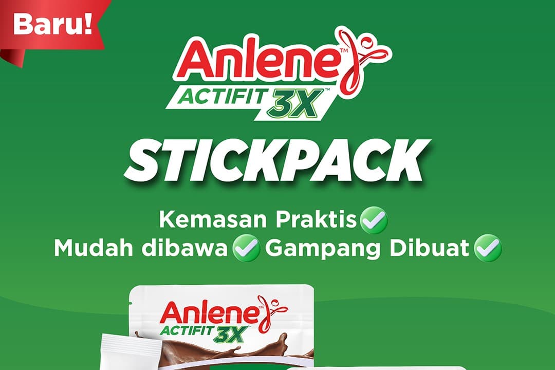 ANLENE Actifit Luncurkan Stickpack, Solusi Nutrisi Aktif di Mana Saja