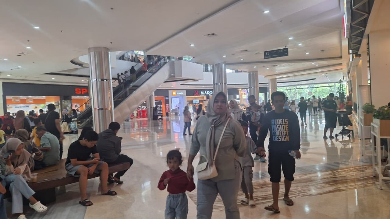 Libur Tahun Baru, Pengunjung Sunrise Mall Mojokerto Meningkat